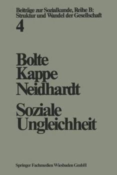 Paperback Soziale Ungleichheit [German] Book