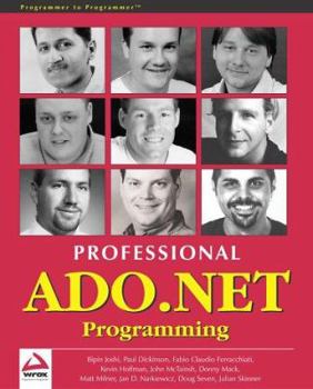 Paperback Professional ADO.NET Book