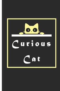 Curious Cat Notebook: Lined Notebook / Journal Gift, 110 Pages, 6x9, Soft Cover, Matte Finish
