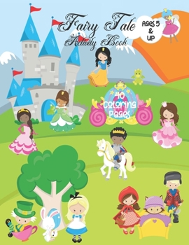 Paperback Fairy Tale Activity Book: Ages 5 and up Book