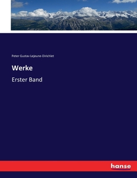 Paperback Werke: Erster Band [German] Book