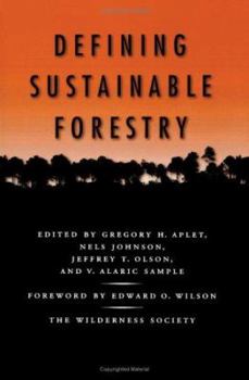 Paperback Defining Sustainable Forestry Book
