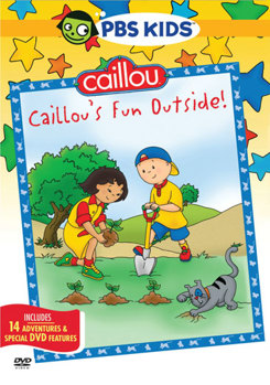 DVD Caillou: Caillou's Fun Outside! Book
