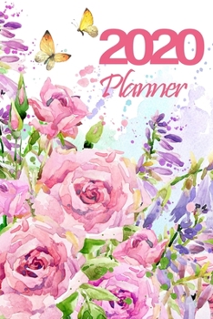 Paperback 2020 Planner: 6"x9" Daily and Weekly Agenda Planner and Organizer V22 Book