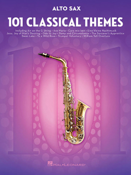 Paperback 101 Classical Themes for Alto Sax Book