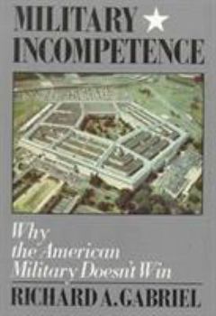 Paperback Military Incompetence Book