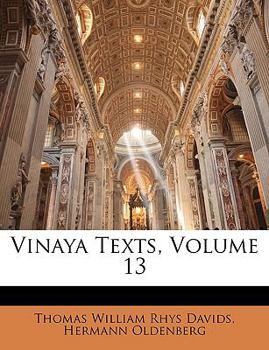 Paperback Vinaya Texts, Volume 13 Book