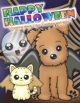 Paperback halloween coloring book: For Toddlers and Kids Book