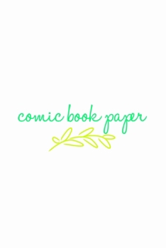Paperback Comic Book Paper Book