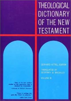 Hardcover Theological Dictionary of the New Testament Book