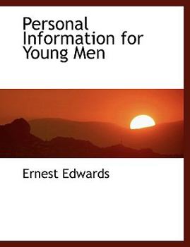 Paperback Personal Information for Young Men [Large Print] Book