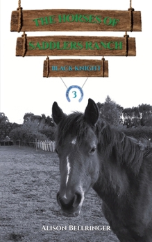 Paperback The Horses of Saddlers Ranch: Black Knight Book