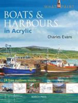 Paperback Boats & Harbours in Acrylic Book