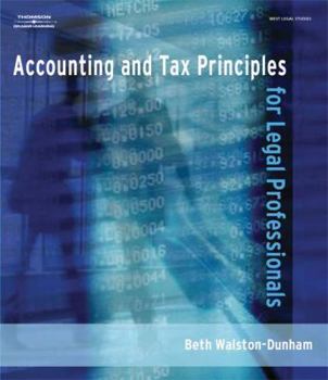 Paperback Accounting and Tax Principles for Legal Professionals Book