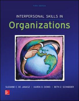 Paperback Interpersonal Skills in Organizations Book