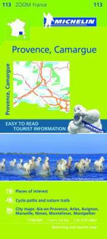 Map Michelin Provence, Camargue Zoom Map 113 Book