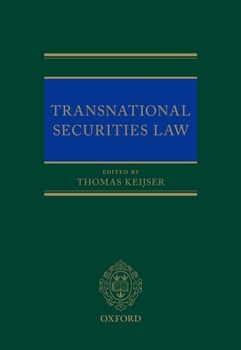 Hardcover Transnational Securities Law Book