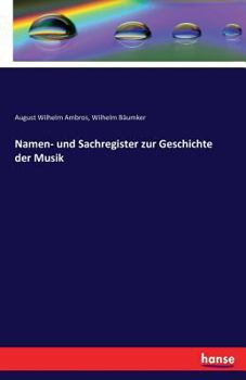 Paperback Namen- und Sachregister zur Geschichte der Musik [German] Book