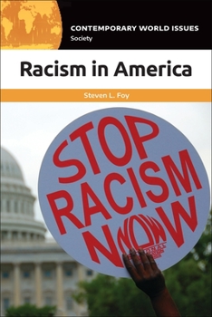 Hardcover Racism in America: A Reference Handbook Book