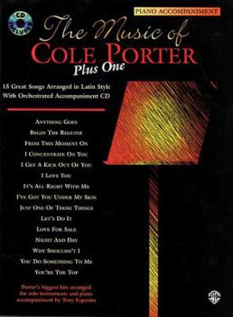 Paperback The Music of Cole Porter Plus One: Piano Acc., Book & CD Book