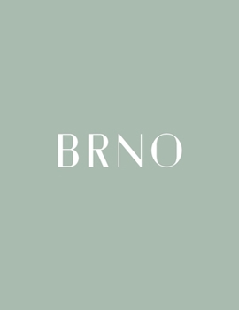 Paperback Brno: A Decorative Book │ Perfect for Stacking on Coffee Tables & Bookshelves │ Customized Interior Design & Hom Book