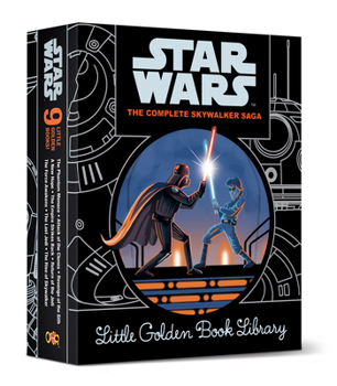 Hardcover The Complete Skywalker Saga: Little Golden Book Library (Star Wars) Book