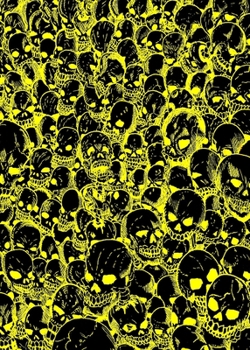 Paperback Gathering of Skulls Journal - Black and Yellow Book