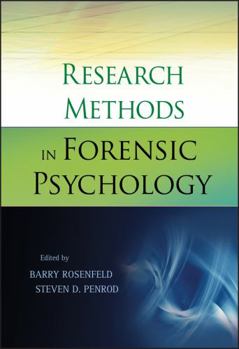 Hardcover Research Methods in Forensic Psychology Book