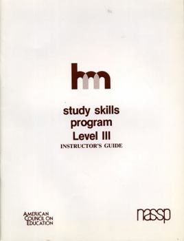 Paperback Level III: Teacher's Guide: Hm Learning & Study Skills Program Book