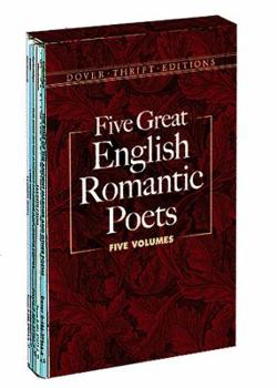 Paperback Five Great English Romantic Poets Book