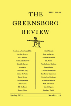 Paperback The Greensboro Review: Number 113, Spring 2023 Book