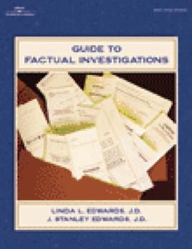 Paperback Guide to Factual Investigations Book