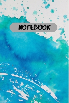 Paperback Notebook: Watercolor - Beautiful Artist Drawing Pad (Handbook & work book) - Doodling, Sketching & Painting: 6x9" Journal notebo Book