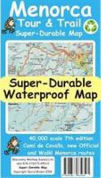 Map Menorca Tour & Trail Super-Durable Map (7th ed) Book