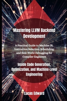 Paperback Mastering LLVM Backend Development: Inside Code Generation, Optimization, and Machine-Level Engineering Book