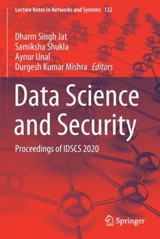 Paperback Data Science and Security: Proceedings of Idscs 2020 Book