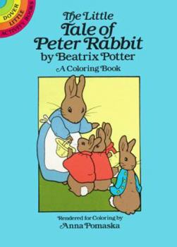 Paperback The Little Tale of Peter Rabbit Coloring Book