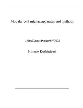 Paperback Modular cell antenna apparatus and methods: United States Patent 9979078 Book
