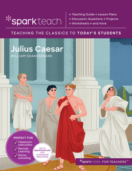 Paperback Sparkteach: Julius Caesar: Volume 8 Book