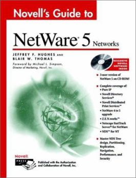 Hardcover Novell's Guide to NetWare? 5 Networks [With (2) Contains a Two-User Version of NetWare 5] Book