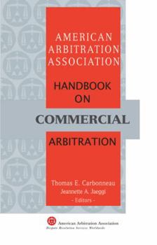Hardcover Handbook on Commercial Arbitration Book