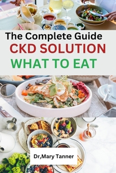 Paperback Ckd solution: What to eat [Large Print] Book