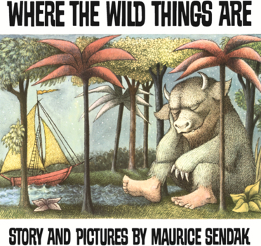 Library Binding Where the Wild Things Are Book