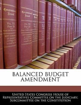 Balanced Budget Amendment