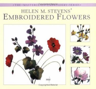 Paperback Helen Stevens Embroidered Flowers Book