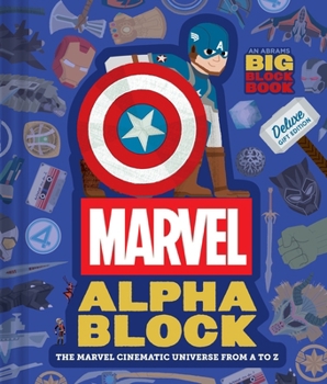 Board book Marvel Alphablock: Deluxe Gift Edition (an Abrams Big Block Book) Book