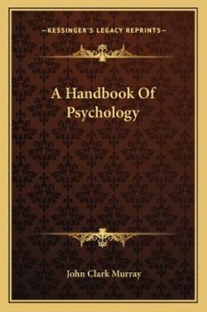 Paperback A Handbook Of Psychology Book