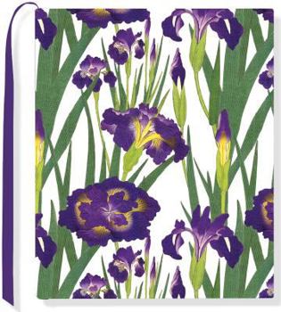 Hardcover Purple Irises Journal (Diary, Notebook) Book
