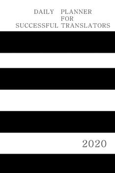 Daily Planner for Translators: Productivity Planner