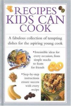 Hardcover Recipes Kids Can Cook Book
